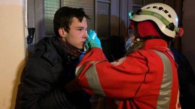На протестах за Стерненко пострадали около 40 человек