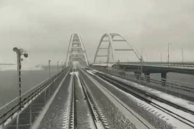 ТОП-3 новости Крыма: Крымский мост в снегу и драка на стройке в Ялте