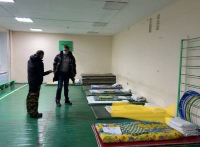 Власти: в Южноуральске пункт временного размещения устроили в школе № 17