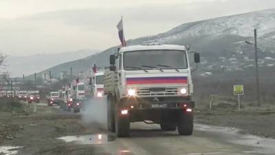 В Нагорный Карабах прибыла четвертая партия гуманитарной помощи от России
