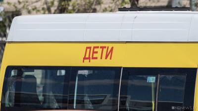 На Южном Урале из-за метели на дороге застрял автобус с детьми