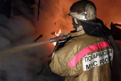 Двоих взрослых и ребенка спасли из страшного пожара в Томске