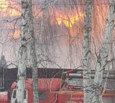 В Копейске из-за непогоды до основания сгорел жилой дом