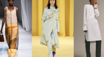 Длинная туника и брюки — самое модное комбо весны 2021