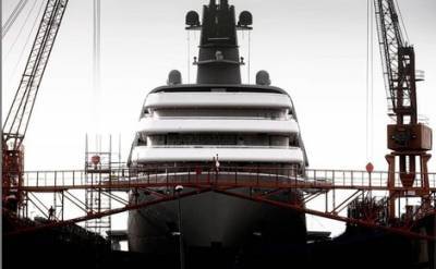 Миллиардер Роман Абрамович получит в этом году новую 145-метровую яхту «Соларис»