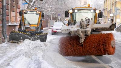 Более 33 сантиметров снега выпало в Петербурге за праздники