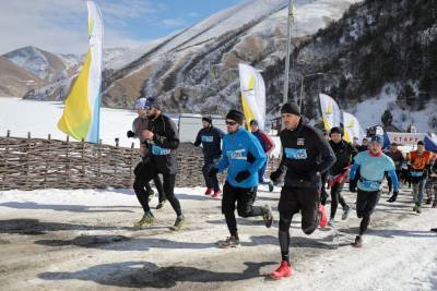 Первый высокогорный марафон собрал в Чечне спортсменов из РФ и Казахстана