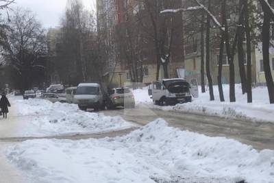 Соцсети: На улице Пушкина в Рязани из-за ДТП заблокировано движение