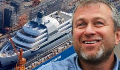 Миллиардеру Абрамовичу передадут новую мега-яхту «Соларис»