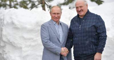 Президенты России и Беларуси встретились под Сочи