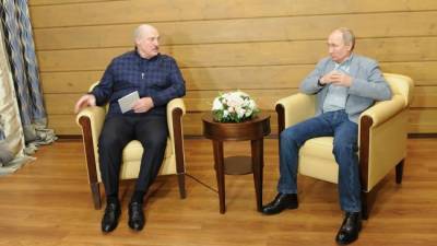 В Кремле положительно оценили встречу Лукашенко и Путина в Сочи