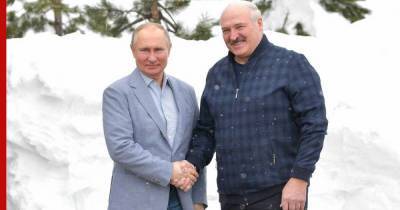 Песков назвал откровенной встречу Путина и Лукашенко