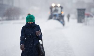 МЧС: в Карелию идет сильный снегопад