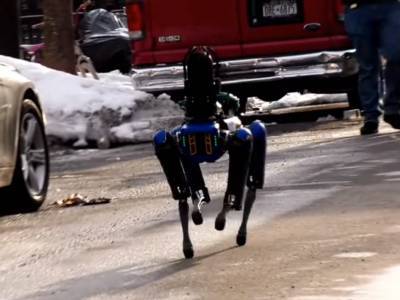 Полиция Нью-Йорка начала привлекать к работе с вызовами псов-роботов