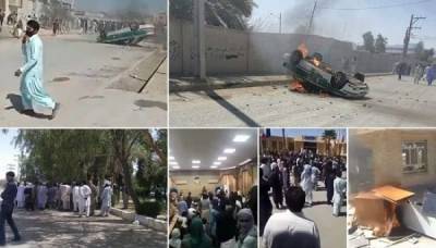 СМИ: Иранский город на границе с Пакистаном охватили волнения, есть жертвы