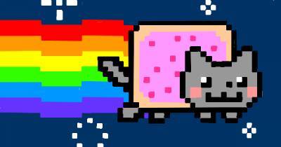 Гифку с котом из игры Nyan Cat продали за 590 тысяч долларов на аукционе криптомистецтва