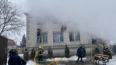 Кабмин озвучил официальную причину пожара в доме престарелых в Харькове