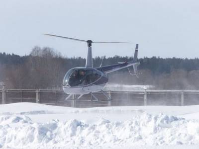 В Новгородской области разбился вертолет Robinson