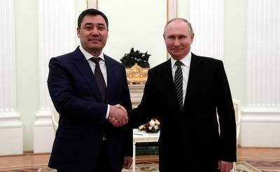 Встреча с Президентом Киргизии Садыром Жапаровым