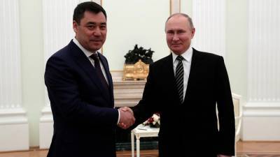 Президент России обрадовался личной встрече с киргизским коллегой
