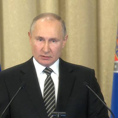 Владимир Путин заявил о готовящихся провокациях против России
