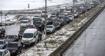 Оппозиция устроила автопробег из Тбилиси в Рустави в поддержку Мелия - видео