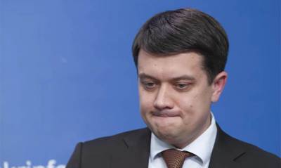 У Разумкова претензии к санкциям СНБО, он хочет поменять закон