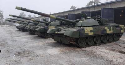 "Киевский бронетанковый завод" передал ВСУ партию модернизированных танков Т-72 (видео)