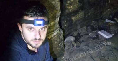В Одессе в катакомбах обнаружили скелет человека: очевидцы сделали селфи
