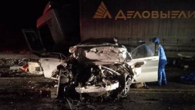 Два человека погибли в ДТП с грузовиком в Чувашии