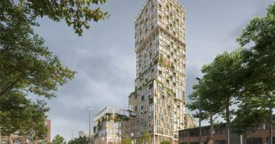 В Берлине построят жилую многоэтажку из дерева
