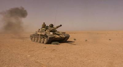 В Сети показали снимок советского танка Т-62 с израильским комплексом защиты Trophy