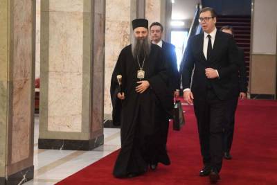 Президент и патриарх решили, что Сербия будет восстанавливать...