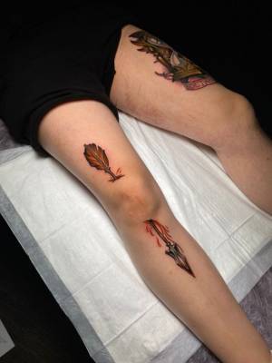 Шлях пригод саме такий: фанат зробив татуювання за мотивами культового мему зі Skyrim – фото