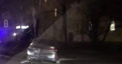 Последствия аварии на ул. Горького сняли на видео
