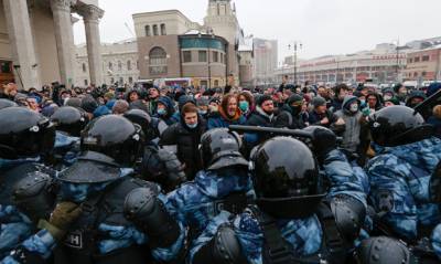 Московские суды арестовали 1251 и оштрафовали 2500 участников протестов