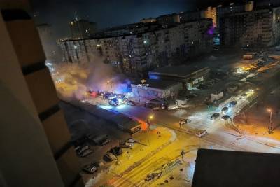 Стали известны подробности пожара на МЖК в Новосибирске