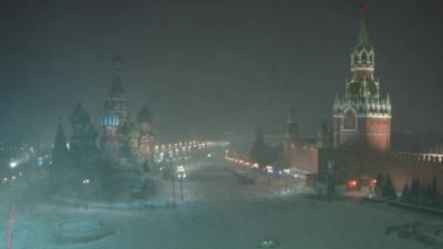 Оттепель принесла в Москву ледяной дождь