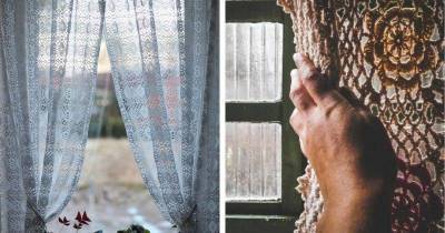 Вязаное изящество: украсьте дом рукодельными вязаными шторами
