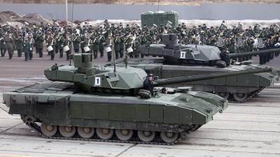Танк Т-14 "Армата" успешно прошел испытания в беспилотном режиме