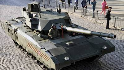 Названы новые возможности системы управления огнем танка Т-14 "Армата"