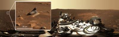 Марсоход Perseverance сделал панораму места посадки на Марсе