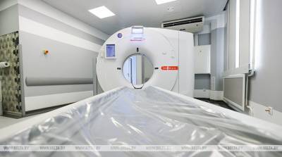 Новый компьютерный томограф начал работу в Лидской ЦРБ