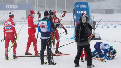Большунов получил штраф и испытательный срок за наезд на финского лыжника