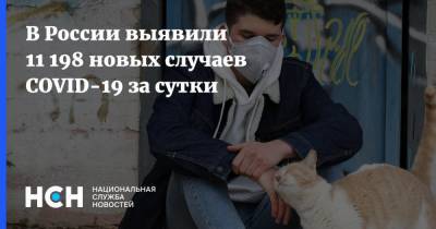 В России выявили 11 198 новых случаев COVID-19 за сутки