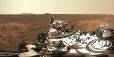 NASA опубликовало первую панораму Марса и более 6000 фото с Perseverance