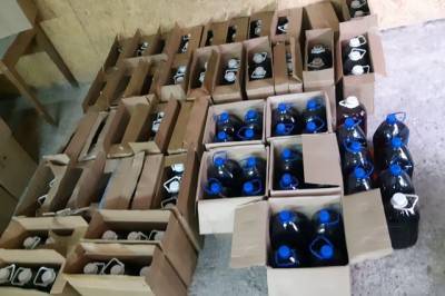 В Северной Осетии полицейские пресекли производство контрафактных напитков