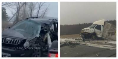 Машины разбросало по дороге как кегли: страшная авария всколыхнула Харьковщину, кадры