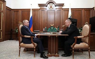 Встреча с главой Торгово-промышленной палаты Сергеем Катыриным