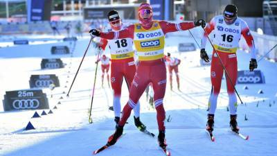 Три российских лыжника вышли в полуфинал спринта на ЧМ в Оберстдорфе